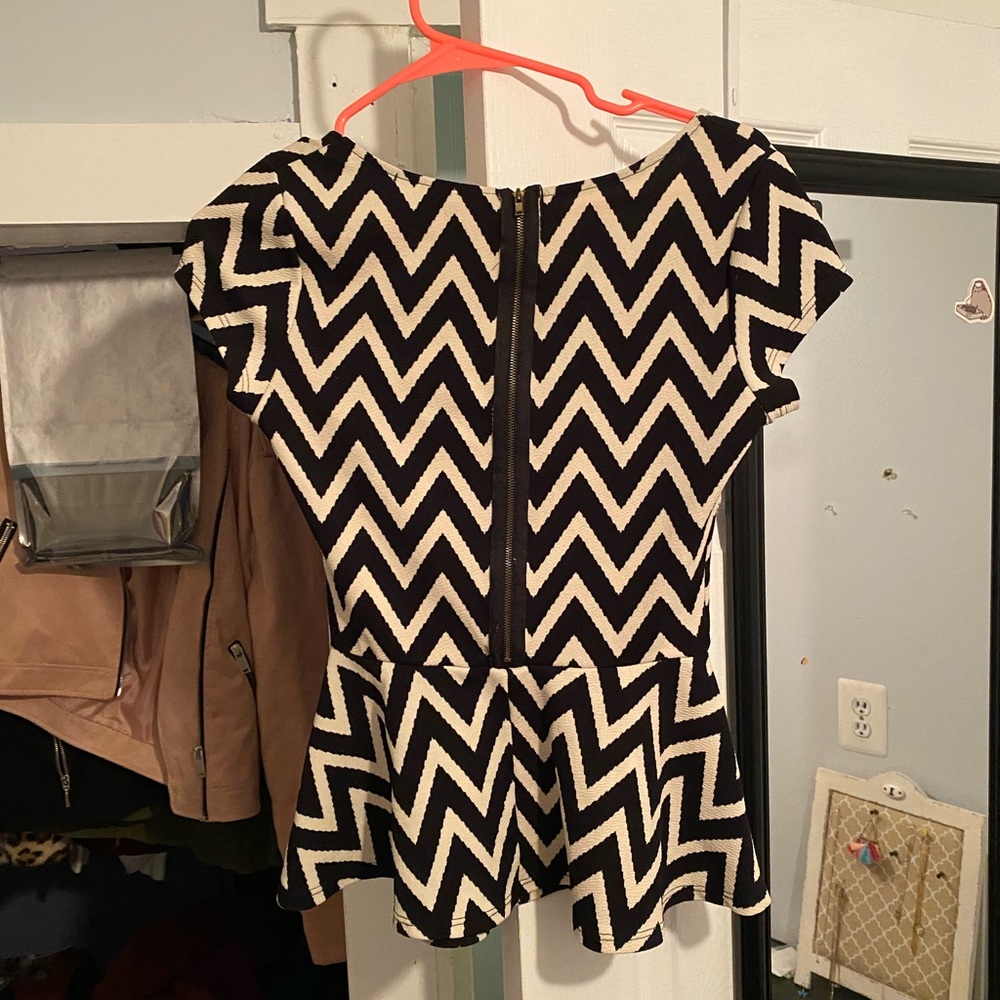 Peplum blouse